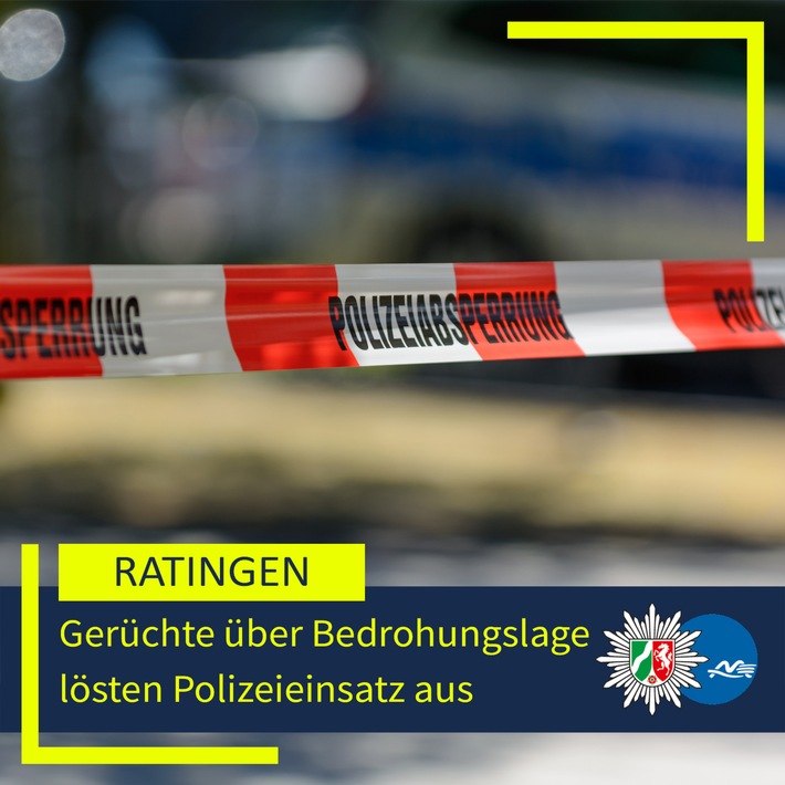 POL-ME: Gerüchte über Bedrohungslage an Ratinger Gymnasium lösten Polizeieinsatz aus: schnelle Entwarnung - 2601079