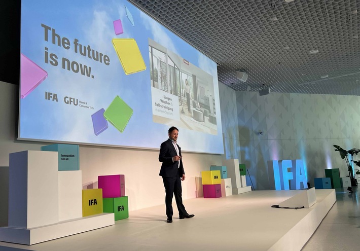 Miele auf dem IFA Kick-Off 2026: The Future is Now - Wie Zukunftstrends zu konkreten Alltagshelfern werden