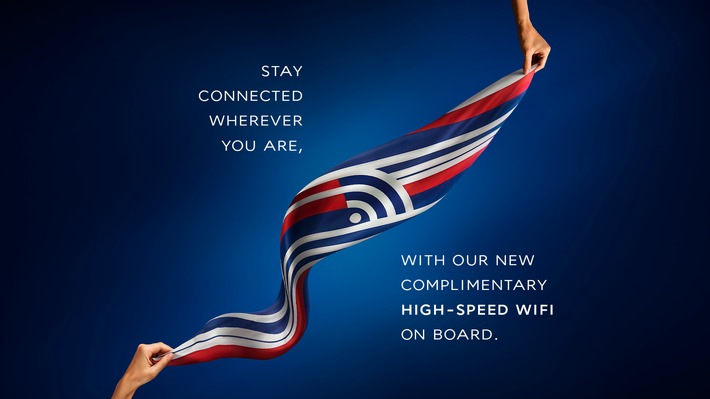 Kostenloses Highspeed-WLAN jetzt auf Air France-Flügen verfügbar