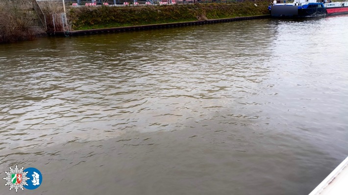 POL-DU: Duisburg: Gewässerverunreinigung - Zeugensuche