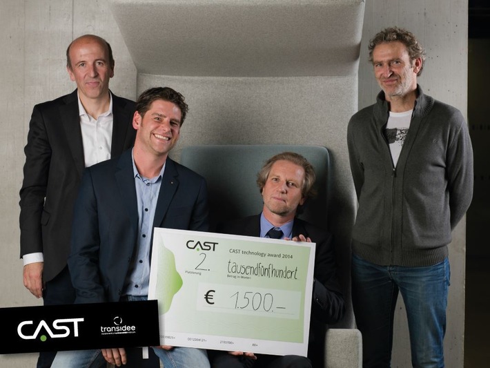 MCI Forscherteam erringt 2. Platz beim CAST Technology Award  - BILD