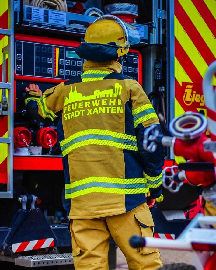 FW Xanten: Rauchmelder verhindert Schlimmeres