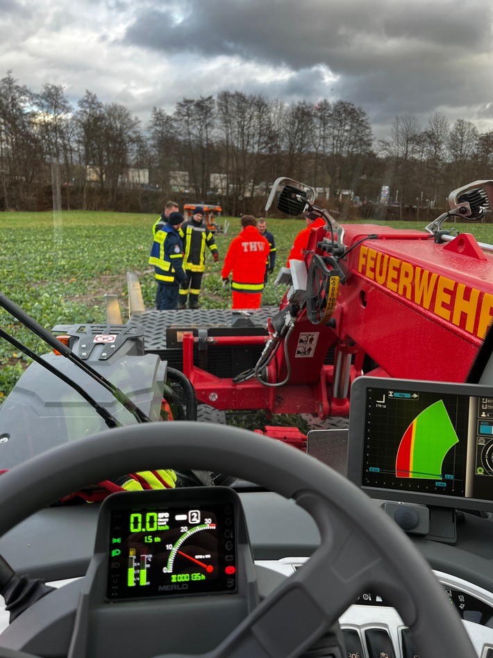 FW-DT: Weitere Arbeiten am Regenrückhaltebecken