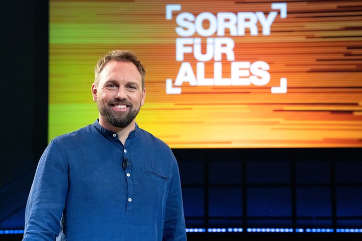 &quot;Sorry für alles&quot;: Steven Gätjen präsentiert die neue Show im ZDF (FOTO)