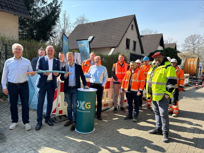 OXG startet Glasfaserausbau im Düsseldorfer Stadtbezirk Garath