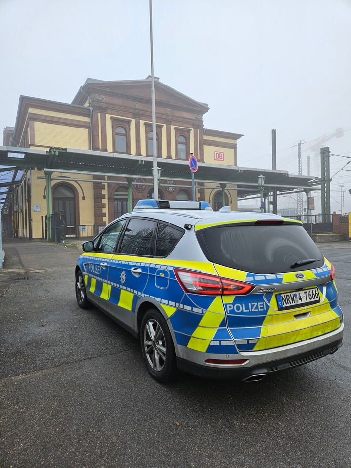 POL-DN: Gemeinsamer Schwerpunkteinsatz am Bahnhof Düren erfolgreich durchgeführt