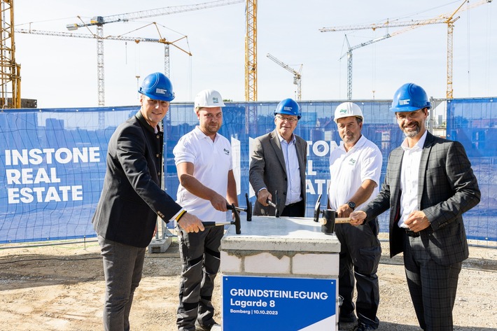 Pressemitteilung: Instone Real Estate legt Grundstein für Bamberger Wohnquartier „Lagarde 8“