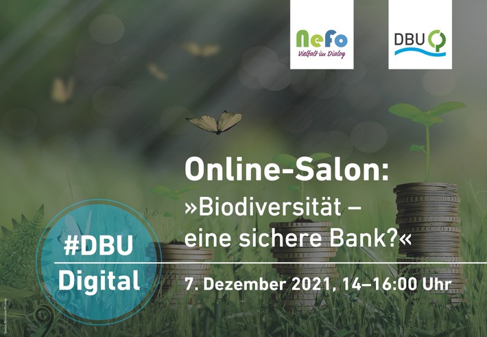 Terminankündigung: #DBUdigital Online-Salon „Biodiversität – eine sichere Bank?“ am 07.12.2021