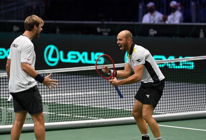 Deutschland zieht ins Davis Cup-Viertelfinale ein