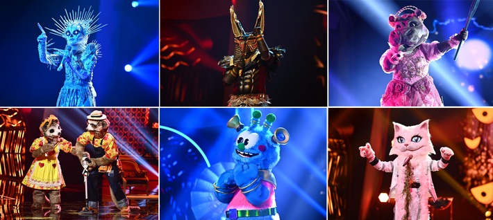 Dienstags-Rätsel am Montag: "The Masked Singer" feiert das Halbfinale bereits am Montag, 16. November, live auf ProSieben / Was sagt Sarah Lombardi zu den Skelett-Gerüchten?