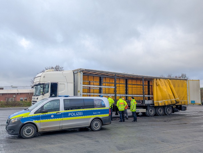 POL-KB: Diemelstadt - Schwerpunktkontrolle der Polizei im Rahmen der europäischen Aktionswoche ROADPOL "Truck and Bus"