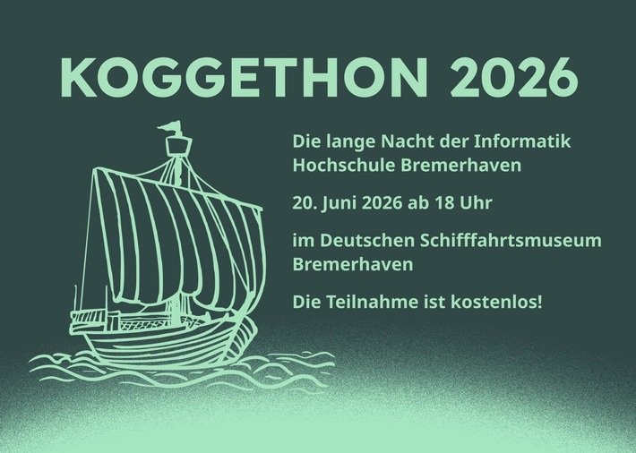 Hochschule Bremerhaven und Deutsches Schifffahrtsmuseum laden zum „Koggethon“ ein
