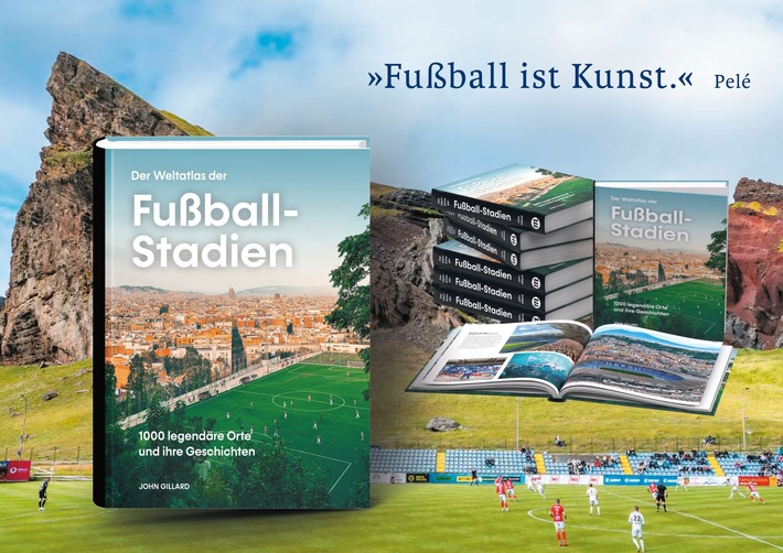 Der Weltatlas der Fußball-Stadien - erschienen im Midas Verlag