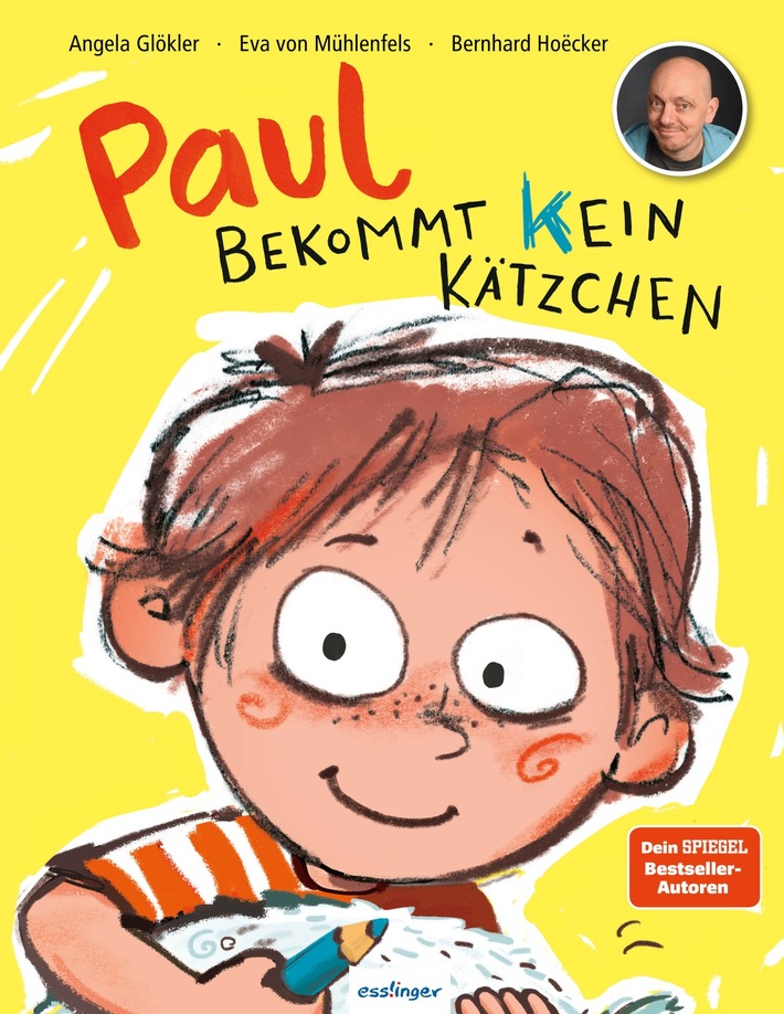 „Paul bekommt (k)ein Kätzchen“: Im neuen Bilderbuch von Bernhard Hoëcker und Eva von Mühlenfels gibt das Kind den Ton an!