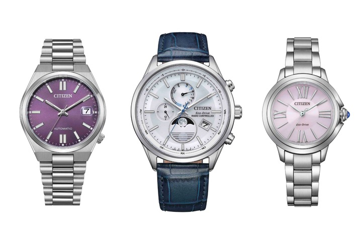 Damen, Herren, Unisex: Uhren für jedes Handgelenk / CITIZEN TSUYOSA 37, Mondphase & Citizen L