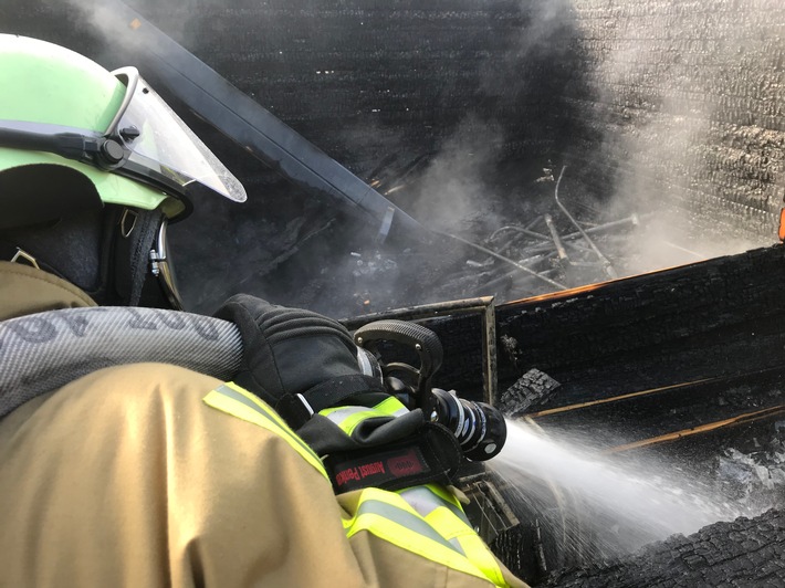 FW-BOT: Brand auf Bauernhof in Kirchhellen