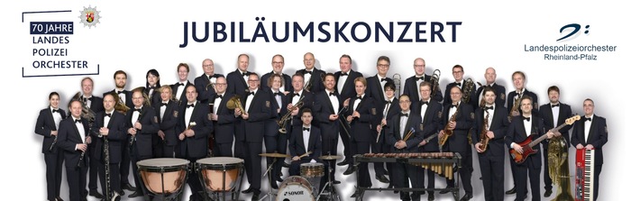 PP-ELT: Jubiläumskonzert - Landespolizeiorchester Rheinland-Pfalz feiert 70-jähriges Bestehen