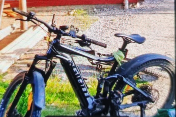 POL-GÖ: (170/2024) Schwarzes &quot;Giant&quot;- E-Bike in Bad Lauterberg gestohlen - Zeugen gesucht!