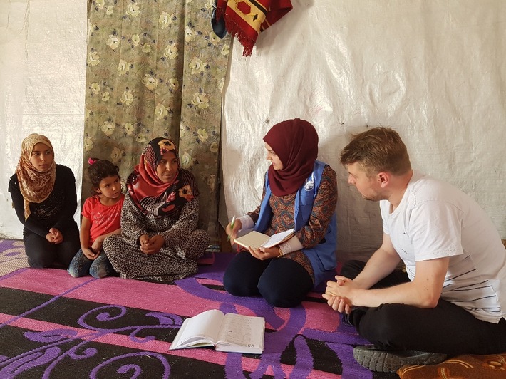 Flüchtlinge im Libanon: "Ich habe verstanden, wie viel humanitäre Hilfe den Menschen geben kann."