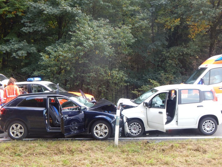 POL-PDMT: schwerer Verkehrsunfall mit Schwerverletzten