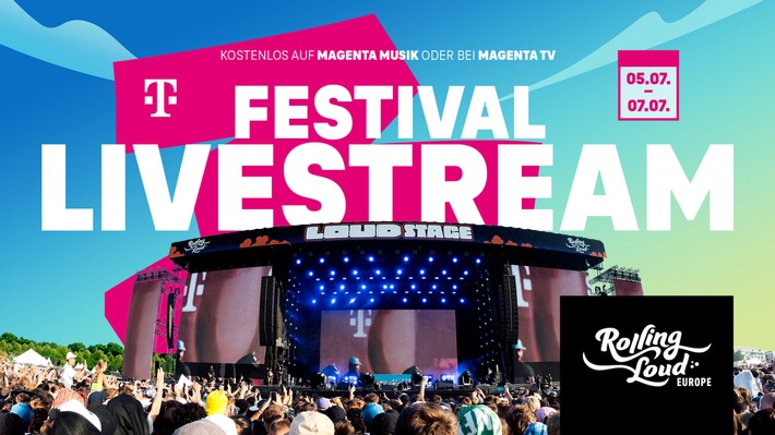 Exklusiv: Einzige Rolling Loud-Ausgabe in Europa bei der Telekom