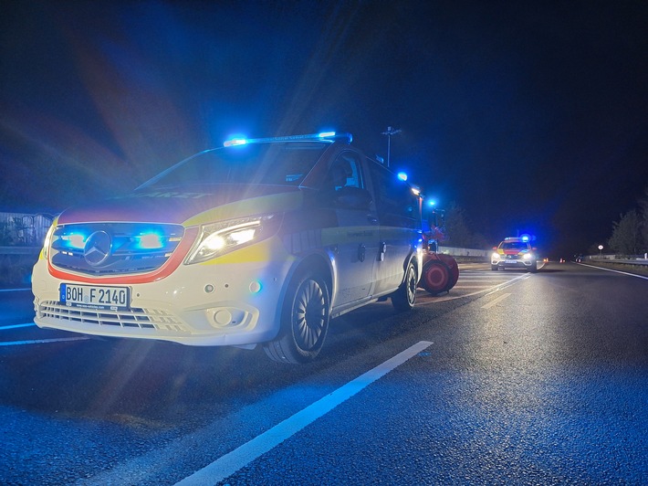 FW Bocholt: Schwerer Verkehrsunfall auf der L 602