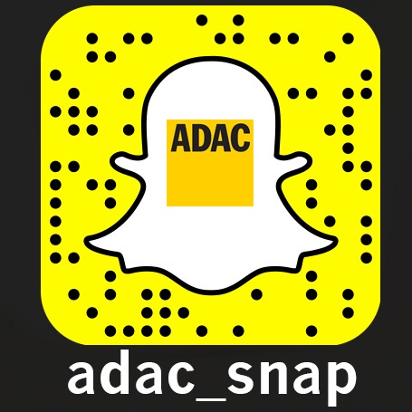 ADAC startet auf Snapchat / Der Club liefert in Echtzeit Eindrücke von Straßenwacht, Luftrettung und Motorsport