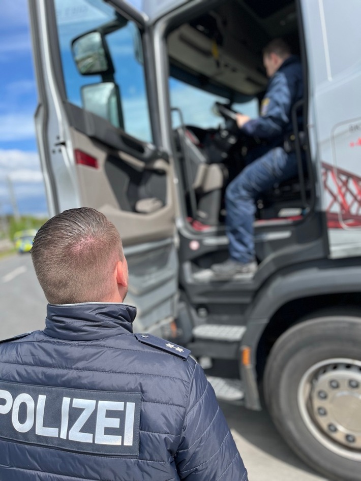POL-DA: Hessen: Länderübergreifender Aktionstag &quot;sicher.mobil.leben - Güterverkehr im Blick&quot; - Polizeiliche Bilanz in Hessen