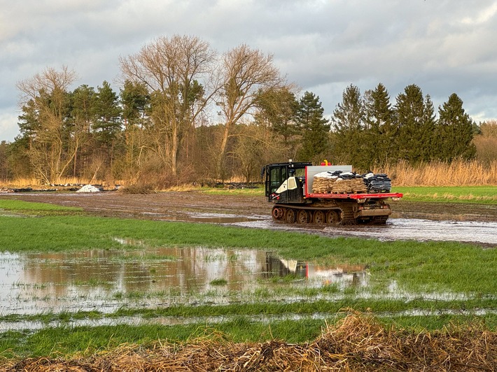 FW Flotwedel: 11. Lagemeldung zur Hochwasserlage in der Samtgemeinde Flotwedel