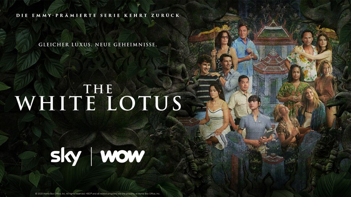 "The White Lotus": Offizieller Trailer und Key Art zur dritten Staffel der HBO-Serie veröffentlicht