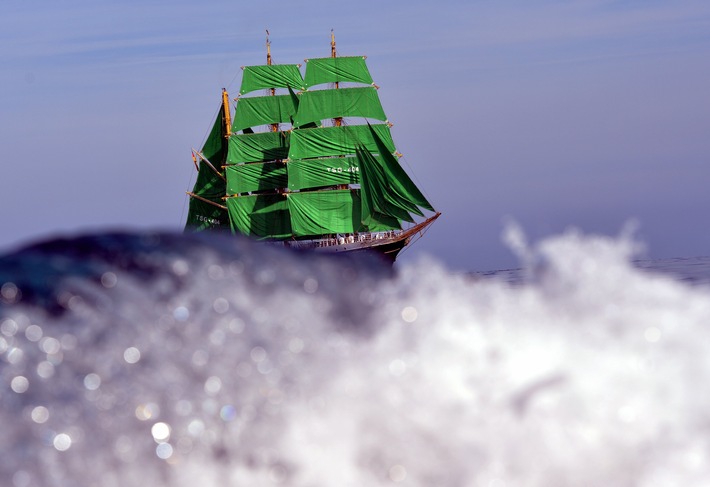 Deutsche Marine - Segelausbildung auf der &quot;Alexander von Humboldt II&quot; hat begonnen