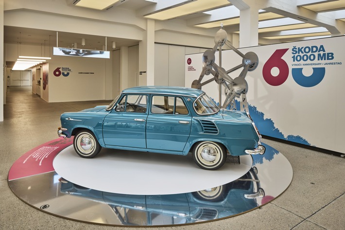 Neue Ausstellung im Škoda Museum: 60 Jahre Škoda 1000 MB