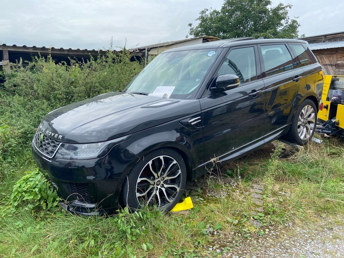 POL-ME: Drei Range Rover sichergestellt: Polizei gelingt Schlag gegen mutmaßlichen Autohehler - Ratingen - 2409006