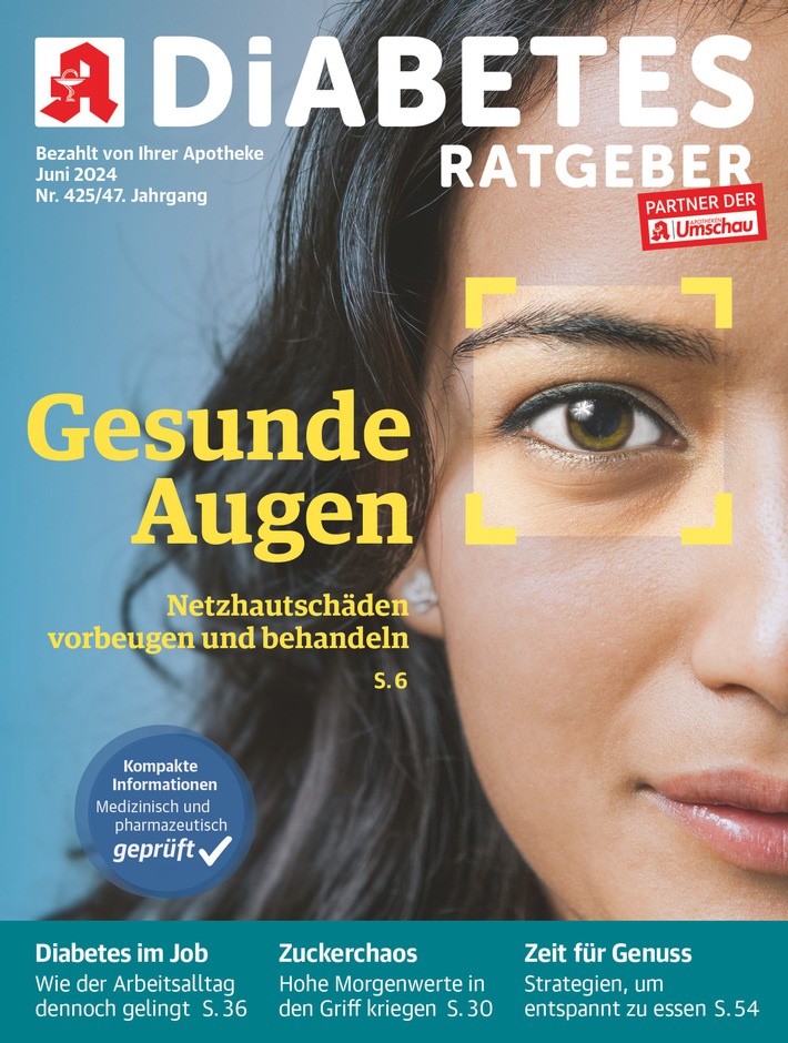 Netzhaut in Not: So erhalten Sie Ihre Sehkraft / Hohe Blutzuckerwerte bei Diabetes können die Netzhaut stark schädigen. Regelmäßige Kontrollen helfen, die Augen zu schützen