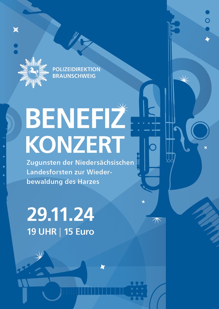 POL-BS: Benefizkonzert zum Advent 2024: Kartenvorverkauf startet am 4. November