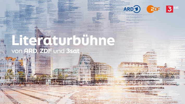 Leipziger Buchmesse 2026: Neue Formate auf der gemeinsamen Literaturbühne von ARD, ZDF und 3sat