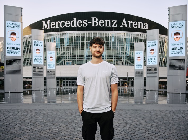 Deutscher Fußball, für den sich das Einschalten lohnt: Der "Real Life Eligella Cup III" am 9. September 2023 live auf Joyn - Tickets für die Mercedes-Benz Arena ab sofort bei Ticketmaster