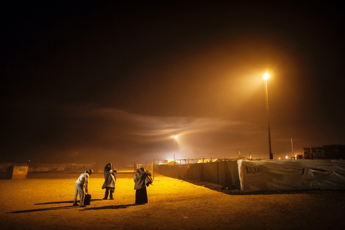 Zaatari Camp im Fokus: Foto der UNO-Flüchtlingshilfe beim
PR-Bild Award ausgezeichnet / Yahoo zeigt 20-teilige Filmreportage