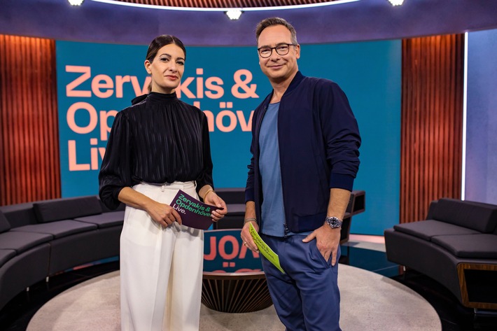 Freigetestet: Matthias Opdenhövel ist zurück bei #ZOL und moderiert mit Linda Zervakis am Mittwoch