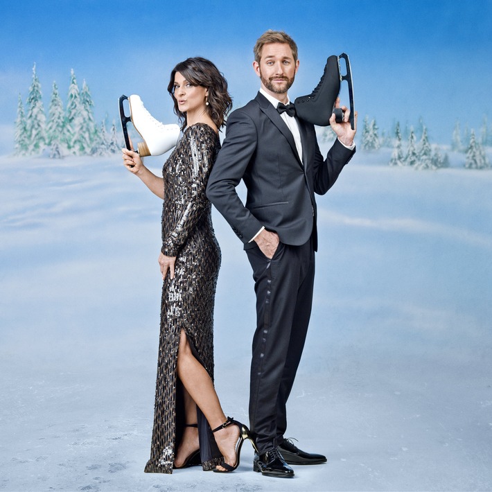 "Höllenschmerzen! Höllen-Qualen! Aber es macht Spaß!" Désirée Nick und sieben weitere Prominente tanzen in der neuen SAT.1-Show "Dancing on Ice" zum ersten Mal auf Schlittschuhen