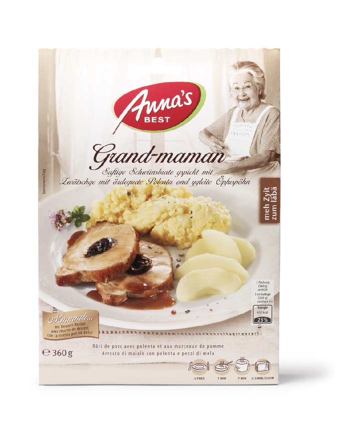 Migros: nuovi menu Anna&#039;s Best come ai tempi della nonna