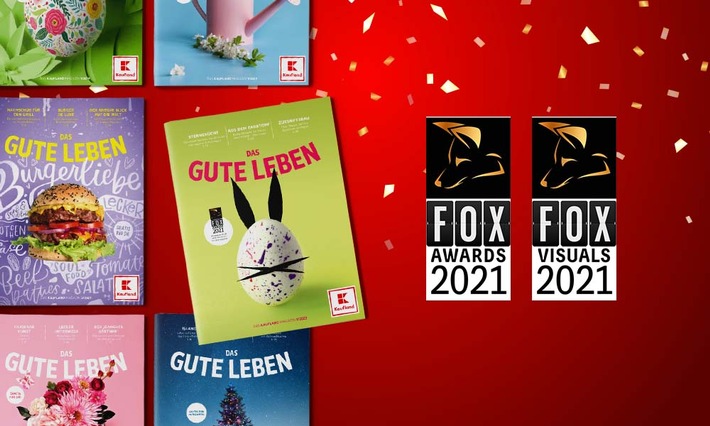 Zwei Mal Gold für das Kundenmagazin von Kaufland