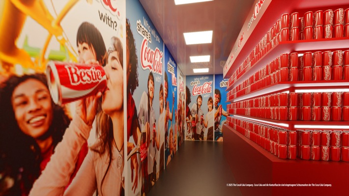 Presseinformation: Mit unvergesslichen Erlebnissen die Freundschaft feiern: Coca-Cola startet die „Share a Coke“-Truck Tour