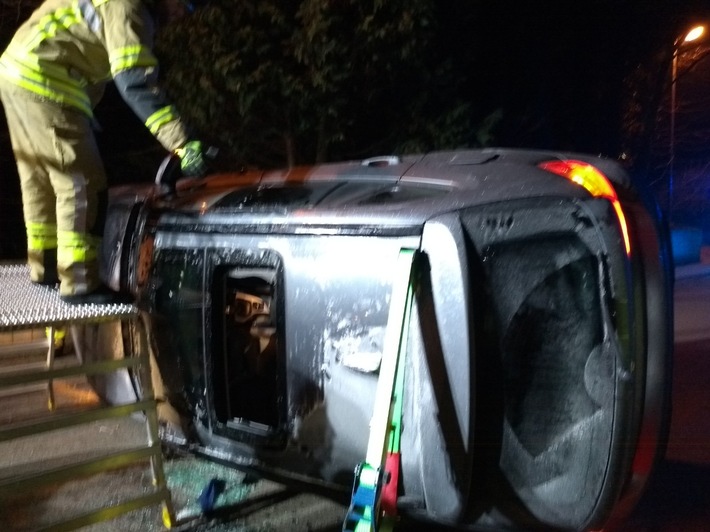 POL-PDNW: Verkehrsunfall mit einem Leichtverletzten