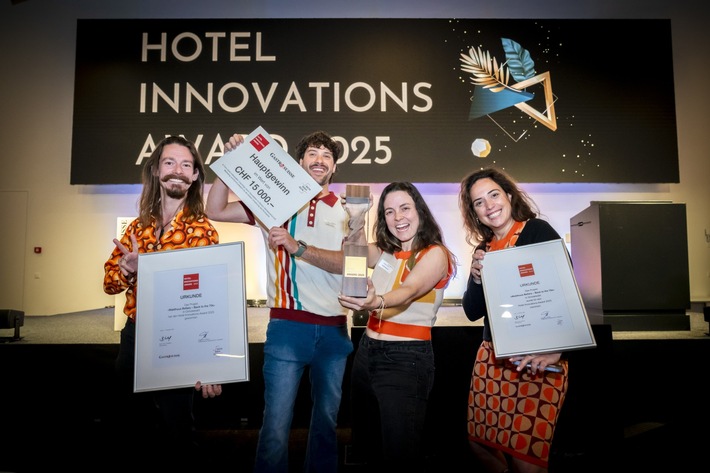 "Waldhuus Bellary" gewinnt Hotel Innovations-Award / GastroSuisse und die Schweizerische Gesellschaft für Hotelkredit fördern innovative Hotel-Konzepte