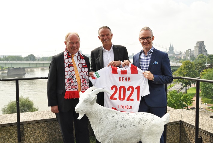 DEVK Versicherungen sind neuer Hauptpartner des 1. FC Köln