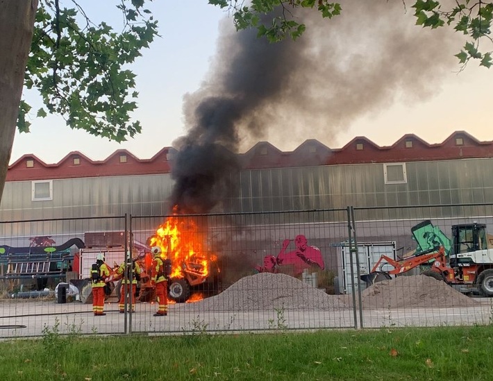 LPI-EF: Zeugensuche nach Brandstiftung