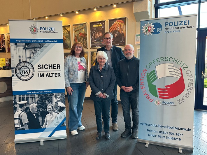 POL-KLE: "Vertrauen" ist gut, Prävention ist besser: Matinee-Film am 18. Mai thematisiert Telefonbetrug, Polizei informiert im Kino