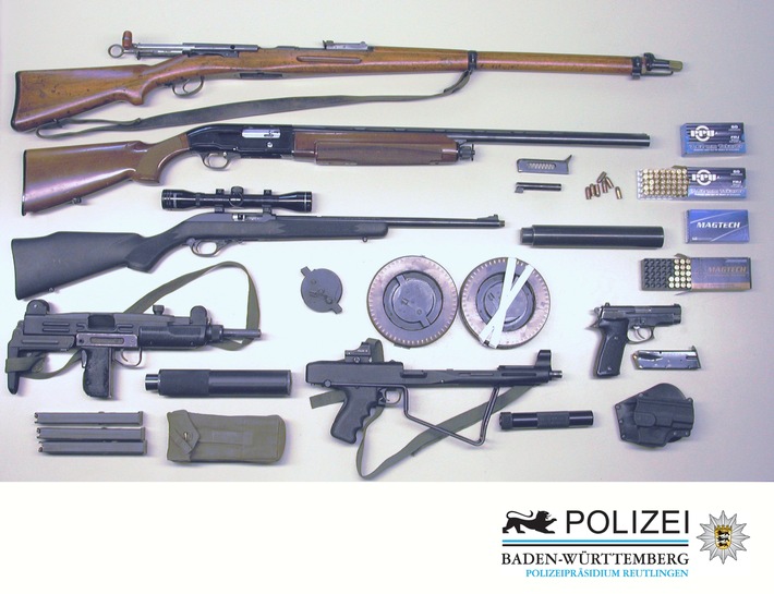 POL-RT: Festnahmen nach versuchtem Waffenkauf im Darknet (Stuttgart/Reutlingen/Frickenhausen (ES))