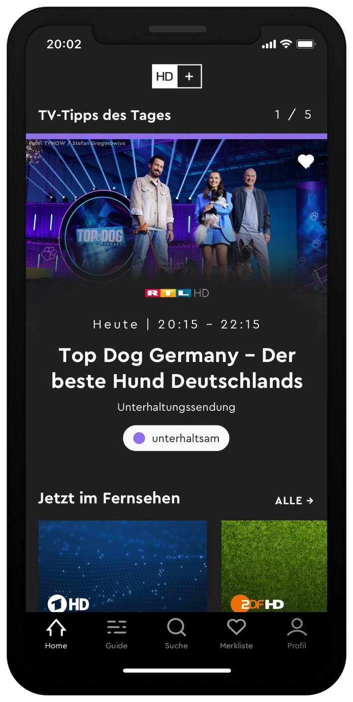 Das beste HD+ aller Zeiten nun auch für unterwegs: / Am 29. September 2021 startet HD+ ToGo